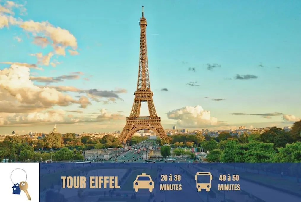 Direct Access To Paris - 6 Guests Apartment Villejuif