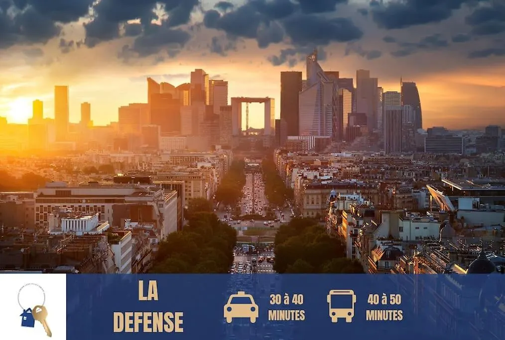 דירות ווילג'וף Direct Access To Paris - 6 Guests