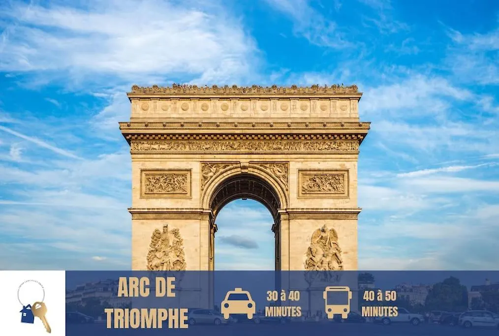 דירות ווילג'וף Direct Access To Paris - 6 Guests